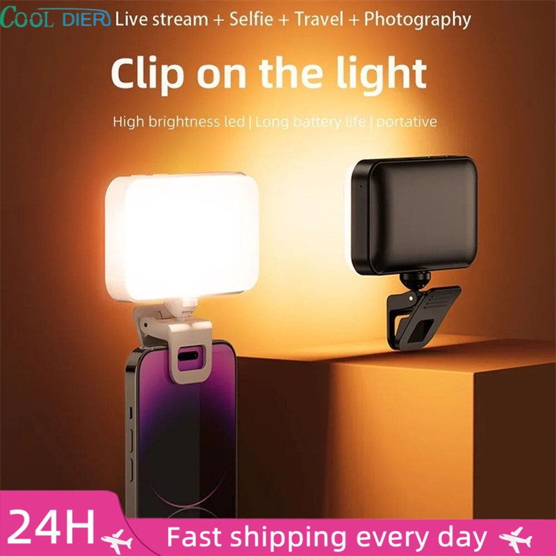 Photography Mobile Lighting - COOL DIER Luce LED tascabile per