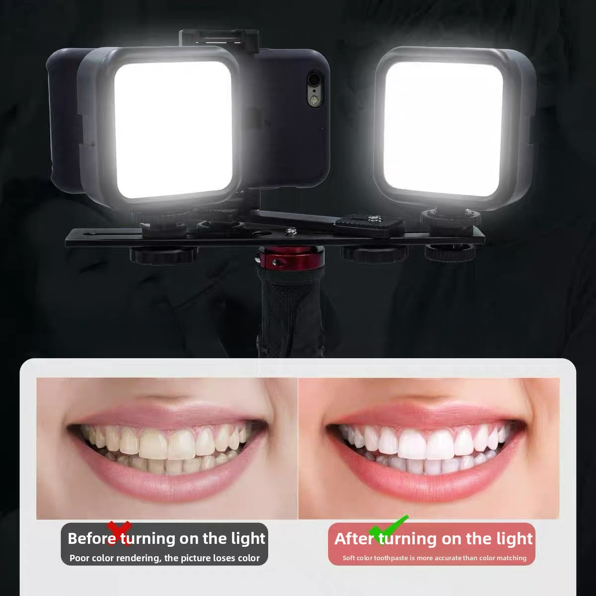 Lampada per Fotografia Dentale - Photography Mobile Lighting recensione e prezzo