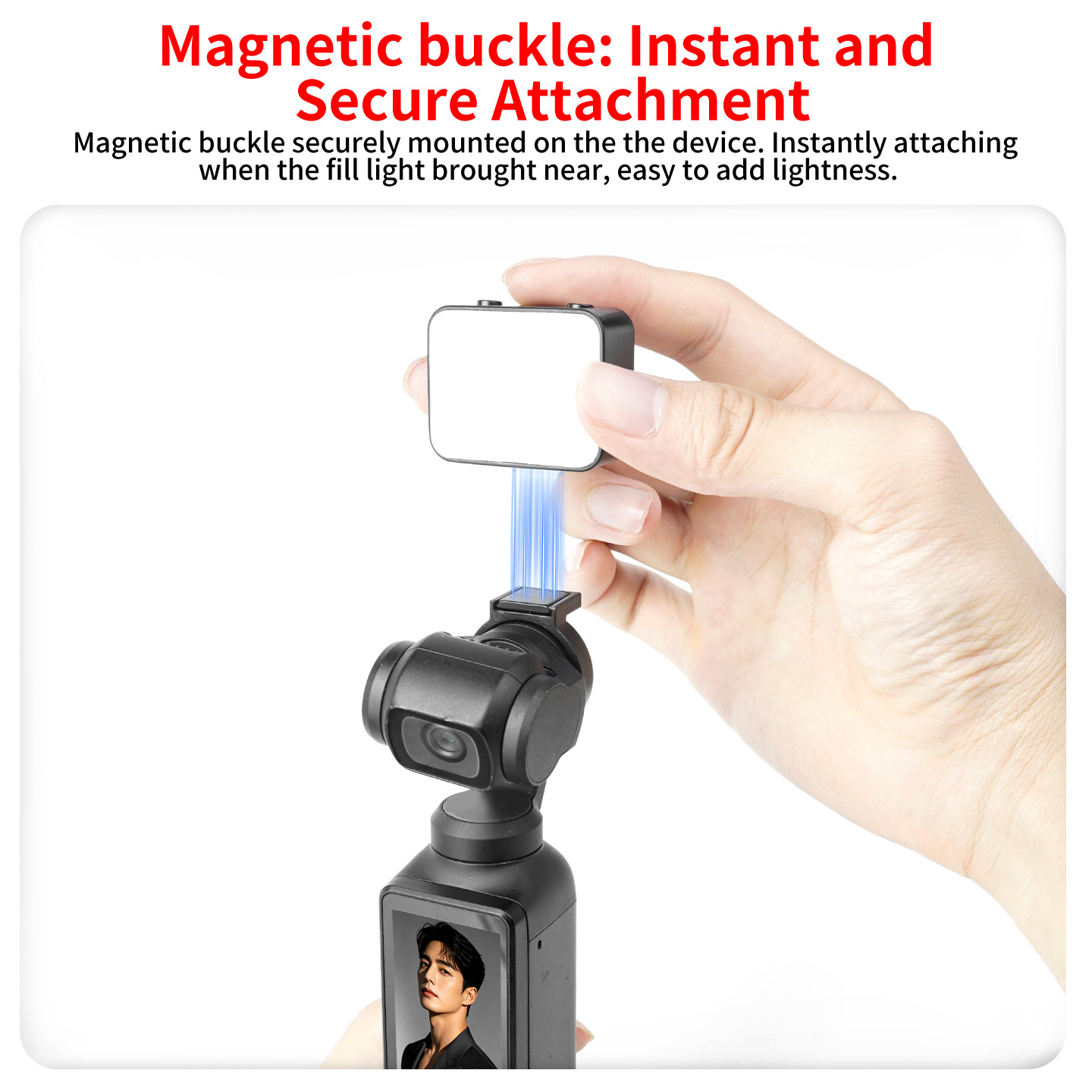 Luce magnetica portatile per D - Photography Lighting Kit Portable recensione e prezzo