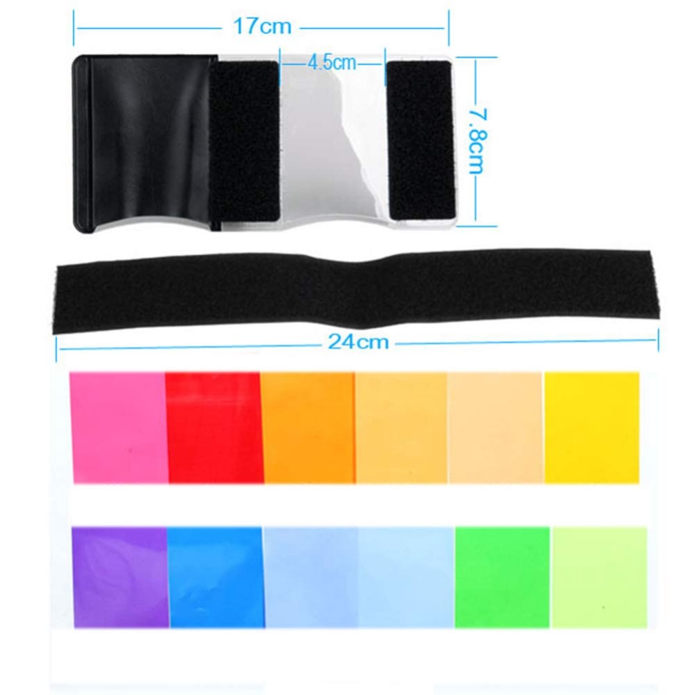 Kit di 12 Gel Colorati per Fla - Photography Lighting Meter recensione e prezzo