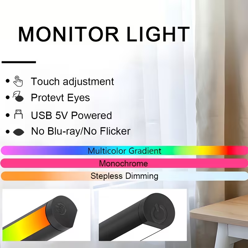 Barra Luminosa LED per Monitor - Photography Lighting Game recensione e prezzo